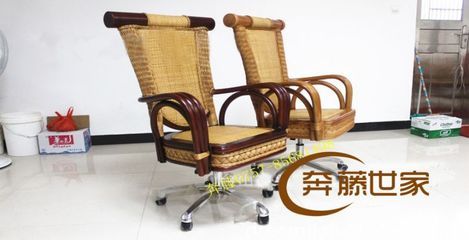 藤制辦公椅 舒適與環保的辦公新選擇